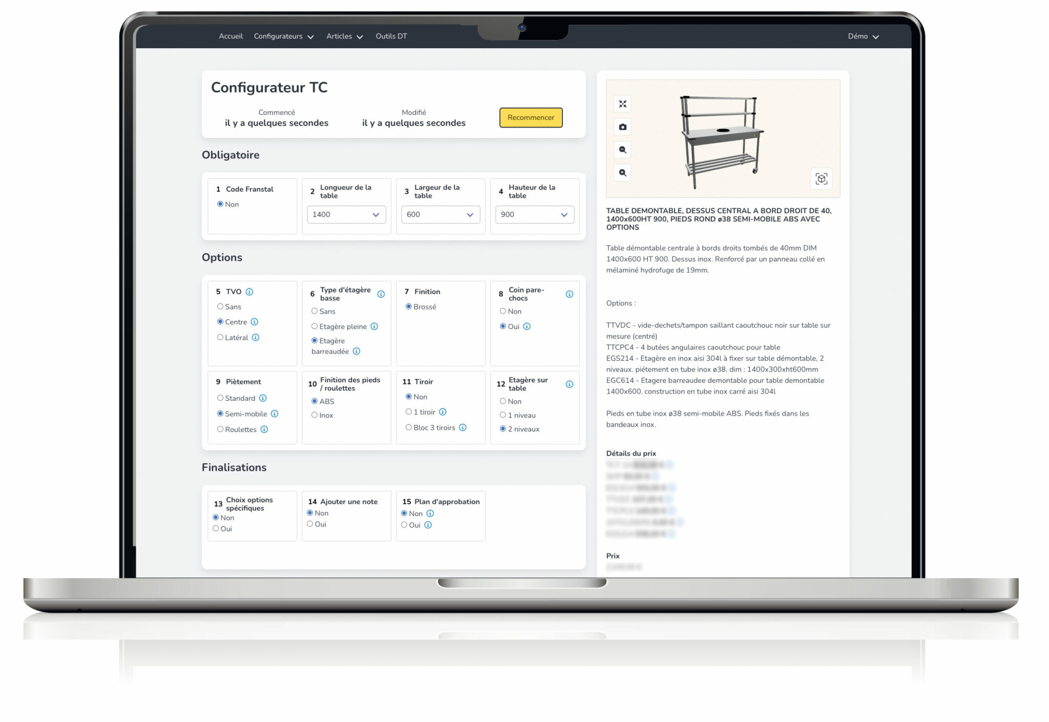 professional-kitchen-configurator Professionnal kitchen configurator