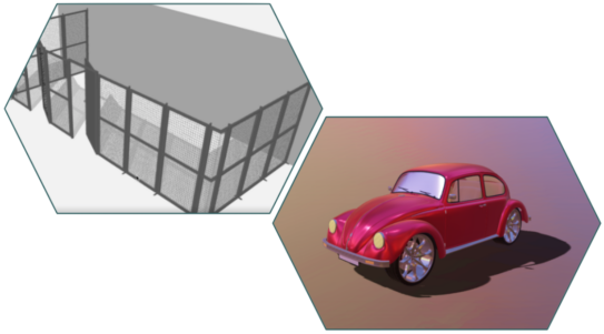 3D screenshots