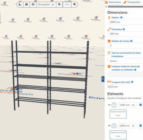 industrial shelving
