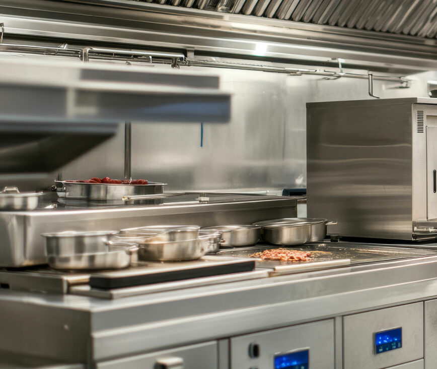 Professional kitchen configuration